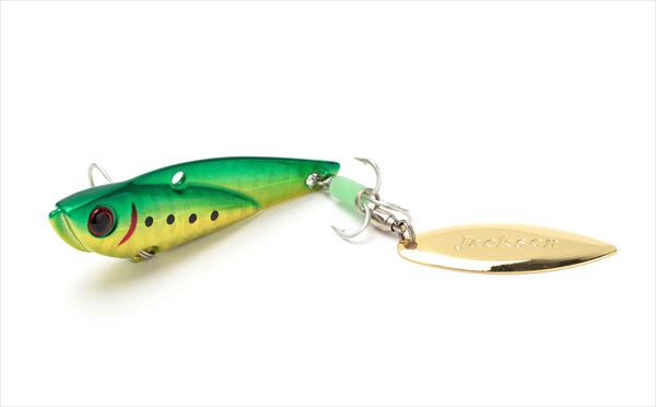 Jackson Seabass Lure Teppan Blade 15g GGR Gold Green