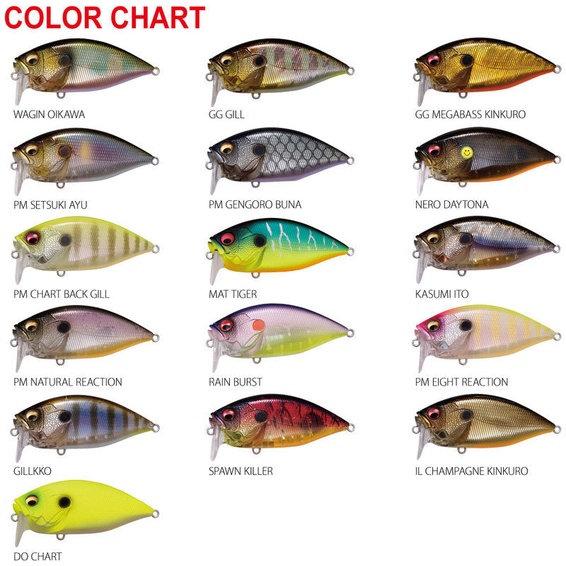 Megabass O.C.R (Over Rev Crank) PM Eight Reaction