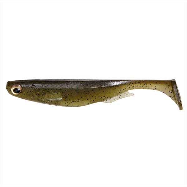 Megabass Worm Spark Shad 3inch Green Pumpkin