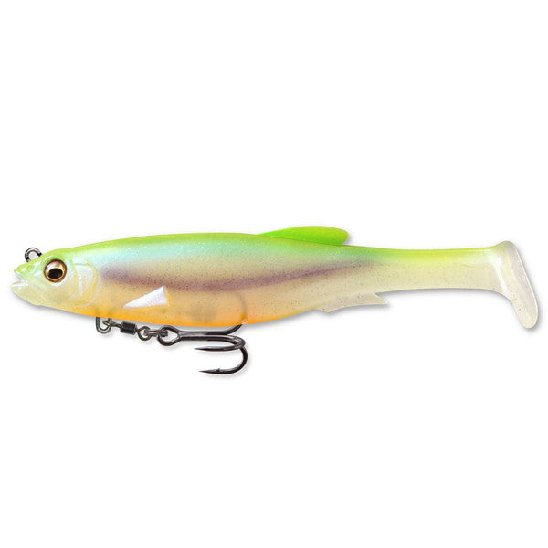 Megabass Worm Magdraft 5inch Chartback Shad