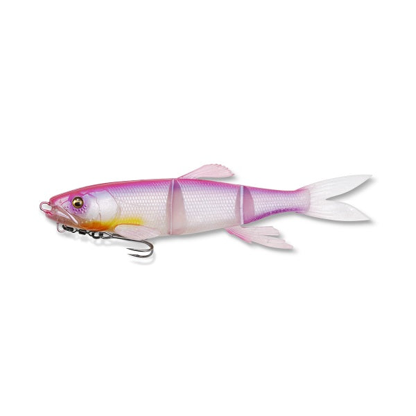 Megabass Worm Magdraft Hasu Raver sinking Pink Back Frozen Lotus
