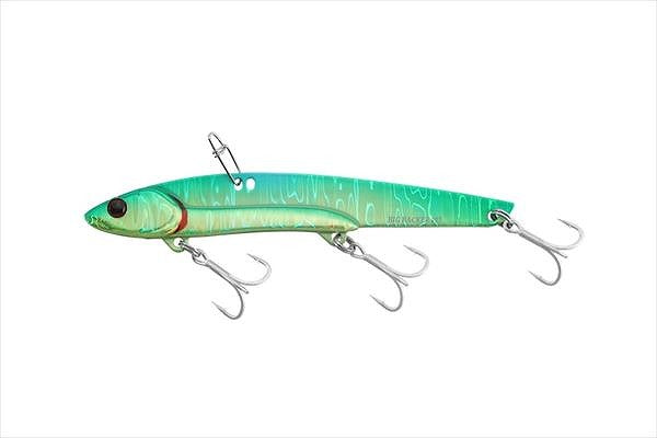 Jackall Seabass Lure Big Backer 107 Lime Magic/Magma Wave Holo