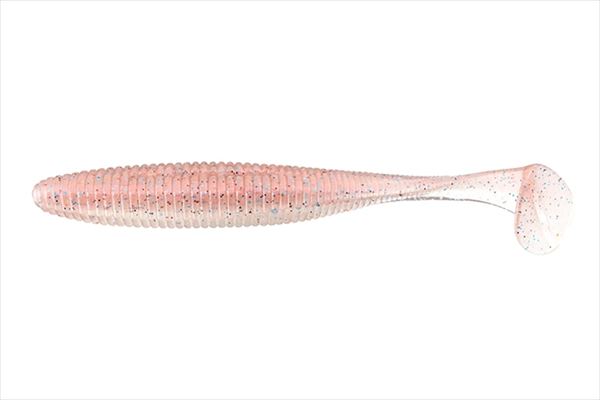 Jackall Worm Rhythm Wave 4.8inch Sexy Pink Wakasagi
