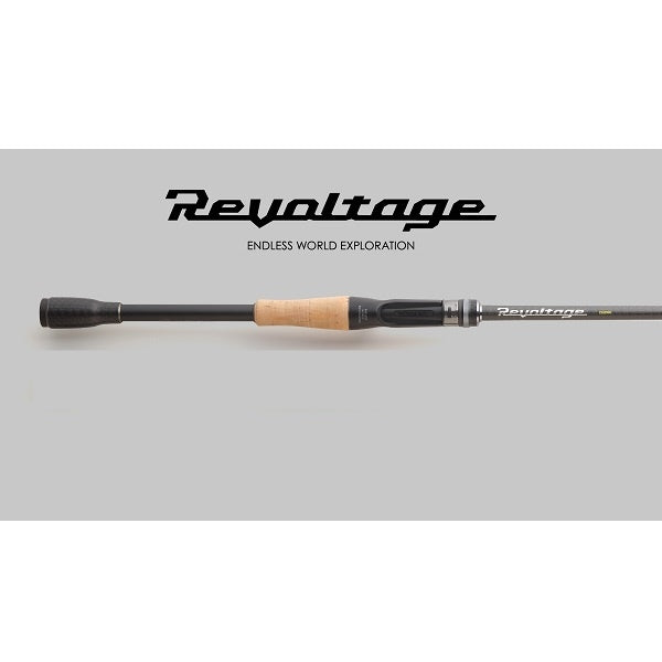 Jackall Bass Rod Revoltage RVII-C67MH+ (Baitcasting 2 Piece)