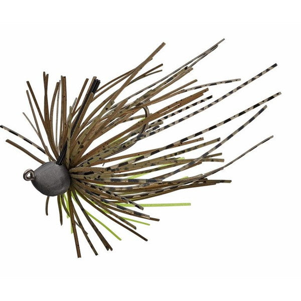 Evergreen Rubber Jig Cover Creeper 8.8g #217 GR Pumpkin Chart