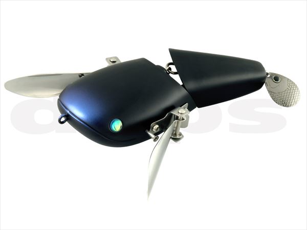 Deps Bass Lure NZ Crawler Jr. #02 Jet Black