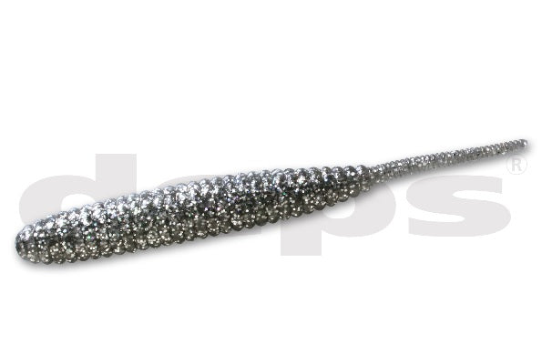 Deps Worm Death Adder 5inch #04 Smoke/Silver Flake