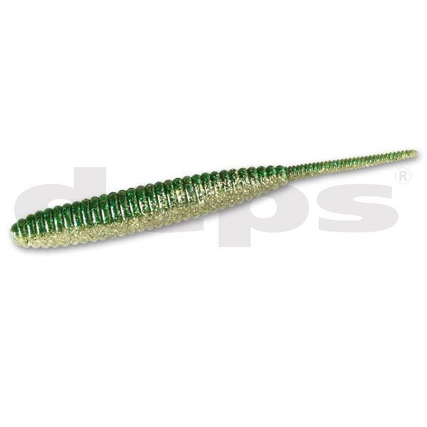 Deps Worm Death Adder 5inch #107 Green Silver