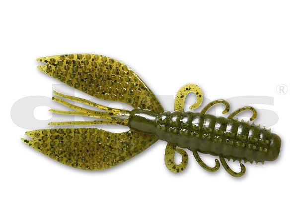 Deps Worm Spiny Craw 4inch #12 Green Pumpkin