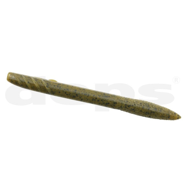 Deps Worm Slender Scat 5inch #12 Green Pumpkin