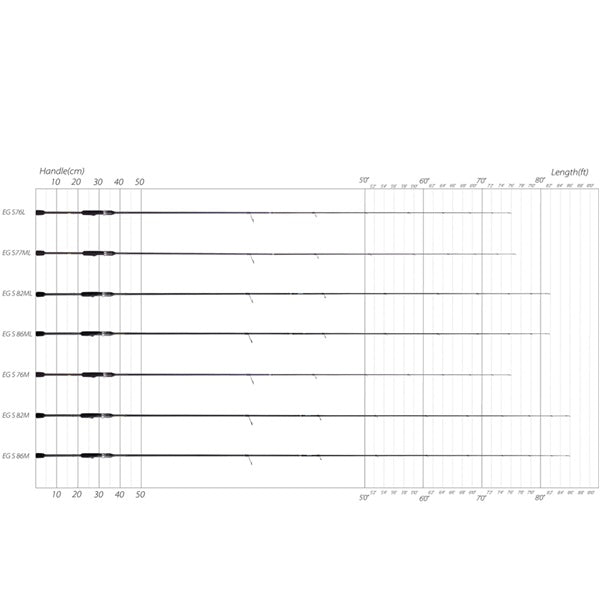Gamakatsu Luxxe EG S S76L (Spinning 2 piece)