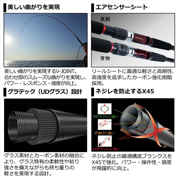 Daiwa Rheomaster SX S-255/ N (Baitcasting 2 Piece)
