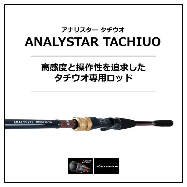 Daiwa 20  Analystar Tachiuo ML-180/ R (Baitcasting 2 Piece)