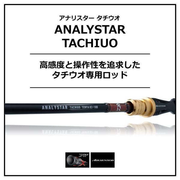 Daiwa Analystar Tachiuo Tenya 82-180/ R (Baitcasting 2 Piece)