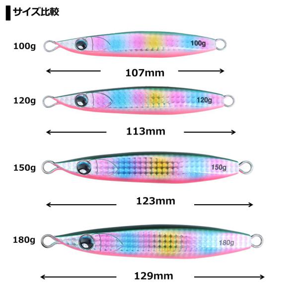 Daiwa Kyohga Jig RF (Rear Fall) 150g PH Double Pink Zebra