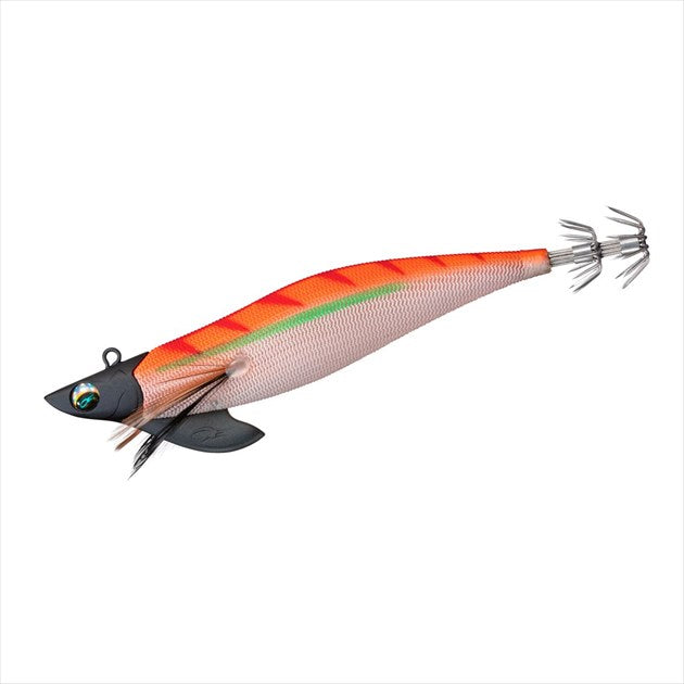 Daiwa Egi Emeraldas Boat II #3.5 (30g) Luminous - Black Head/Orange Cedar