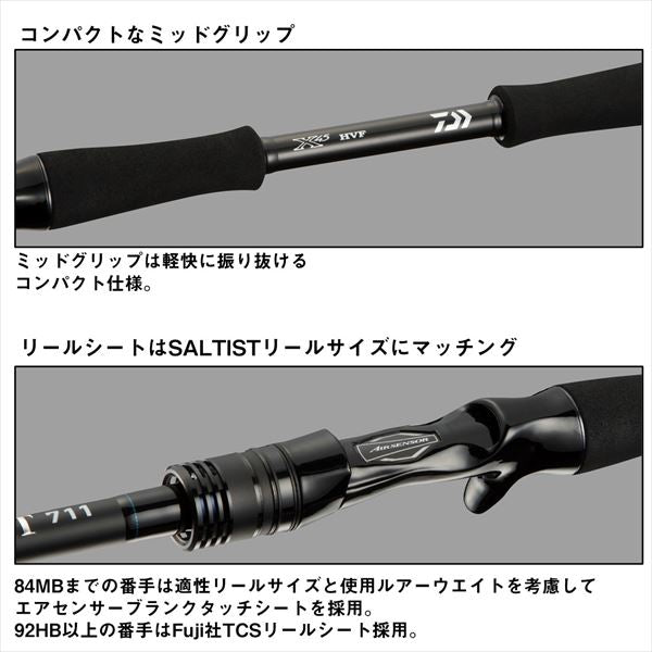 Daiwa Rockfish Rod Saltist 96MHB (Baitcasting 2 piece)