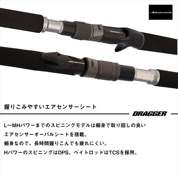 Daiwa Shore Jigging Rod Dragger MX 96MH (Spinning 2 piece)