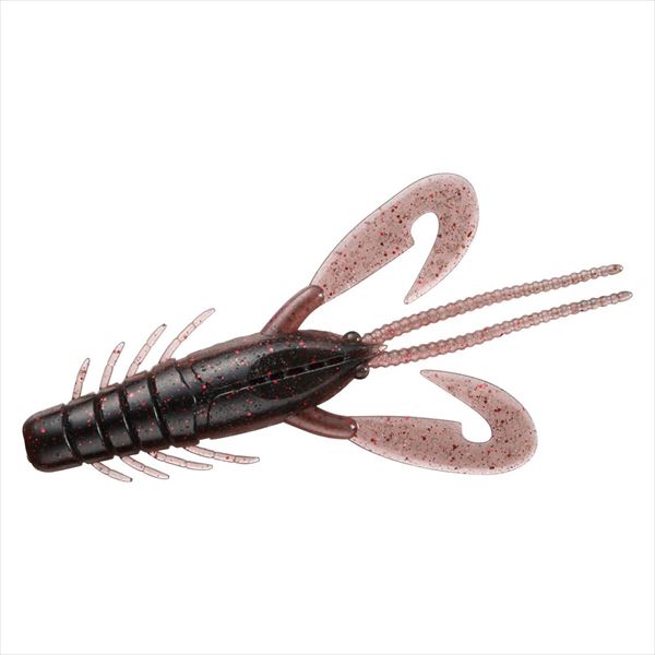Daiwa Worm Steez Craw 3.1inch Black Shrimp miso