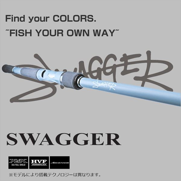 Daiwa Bass Rod Swagger C66M-5 (Baitcasting 5 piece)