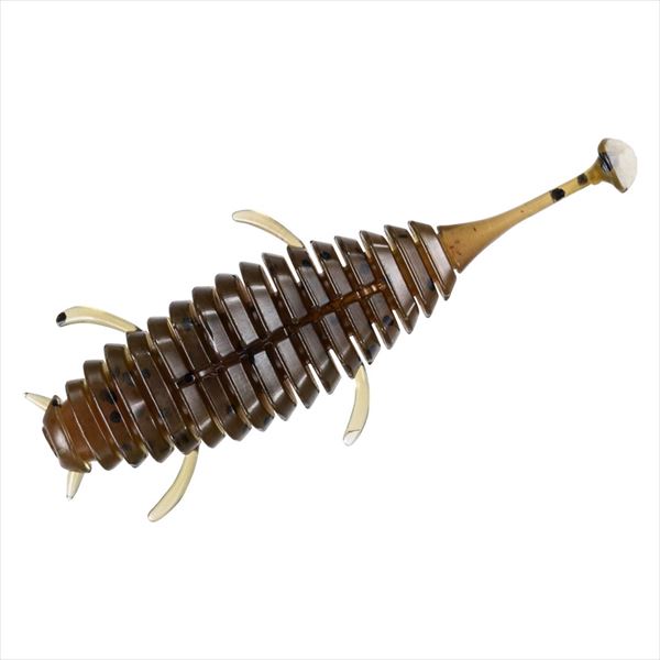 Daiwa Worm Move Bait 2.5inch Green Pumpkin Shrimp miso