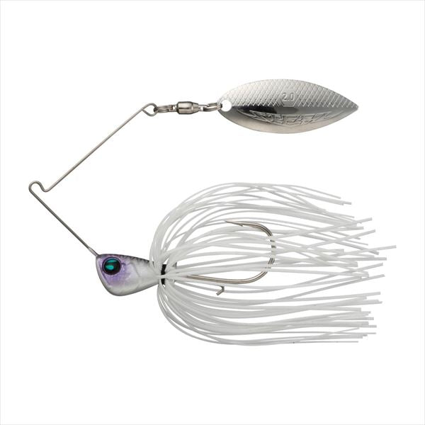 Daiwa Spinnerbait Steez Igla 1/4oz Type Leaf Silver White