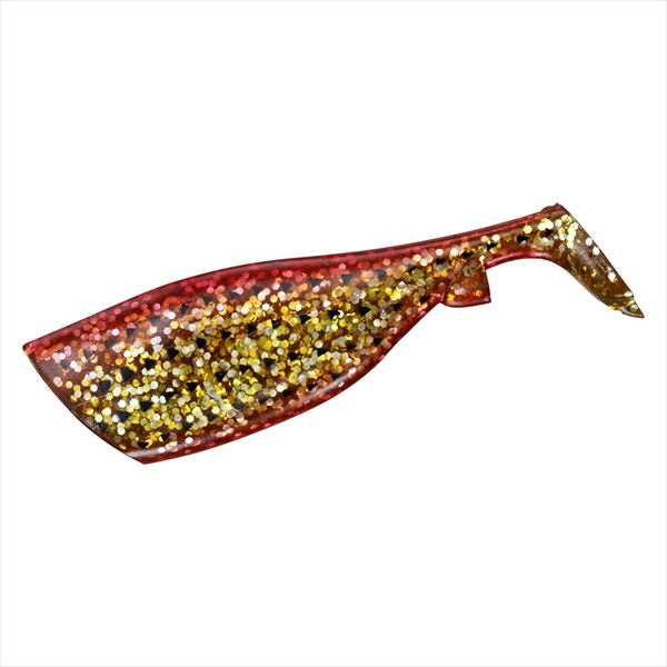 Daiwa Worm Morethan Seabass Rodem Flat spare body Burning GoldGizzard Shad