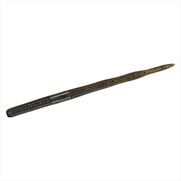 Daiwa Worm Steez Finesse Straight 4.3inch Dark Cinnamon Blue Flake