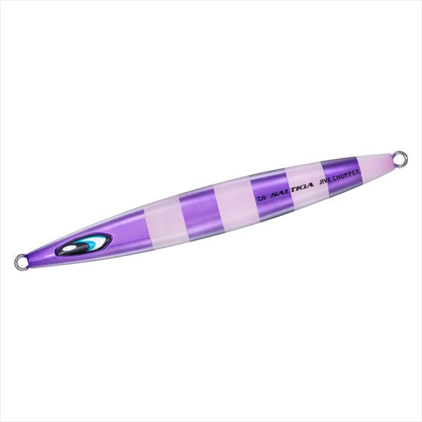 Daiwa Metal Jig Saltiga Jive Chopper 80g ML Zebra Purple Glow