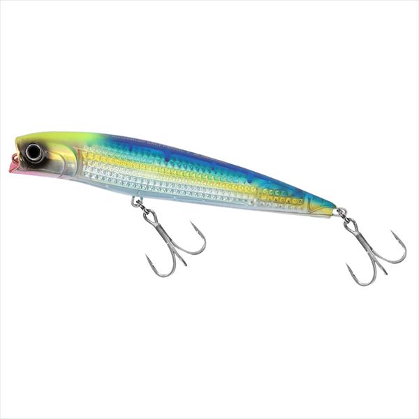 Daiwa Seabass Lure Morethan Salt Pencil-F 125F-HD-LI LI Chart Head Silver-stripe round herring