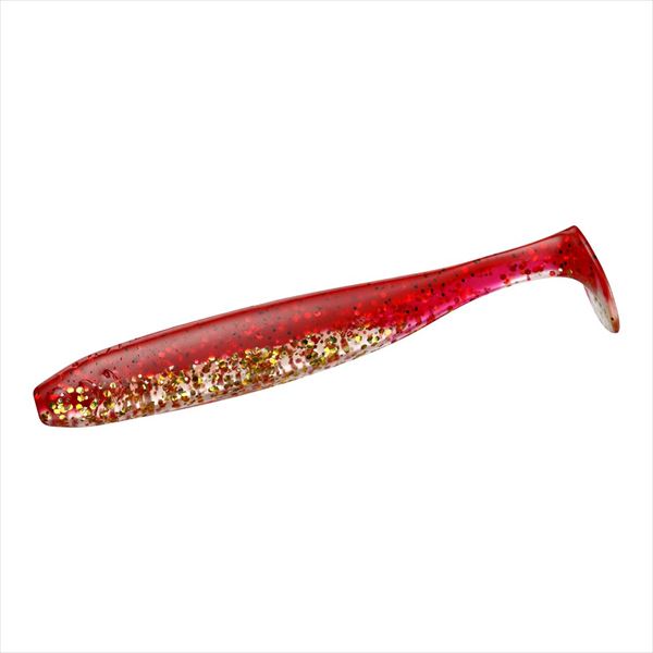 Daiwa Worm MG Drumming Shad 3.0inch Red Gold