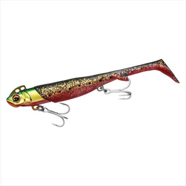 Daiwa Worm Flat Junkie Rodem R4 Shad 28g Green Gold Red Berry