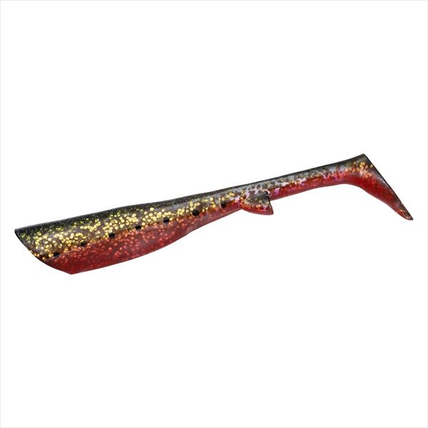 Daiwa Worm Flat Junkie Rodem R4 Shad spare body Green Gold Red Berry