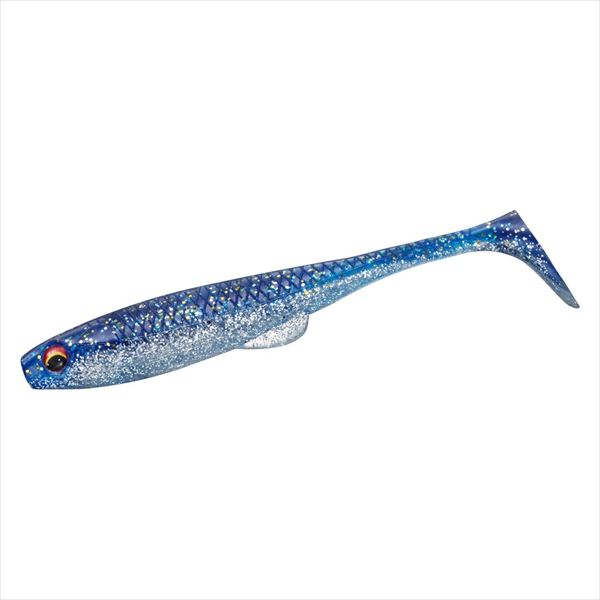 Daiwa Worm FJ Duckfin Shad 4.2inch Gold glitter Raw sardine