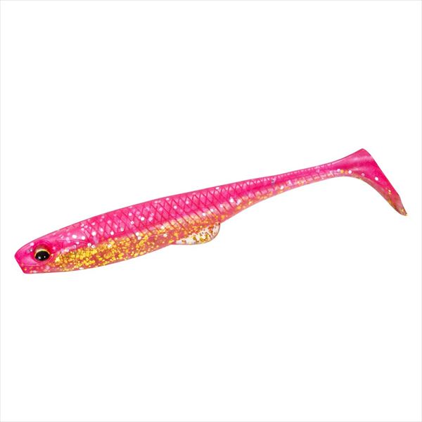 Daiwa Worm FJ Duckfin Shad 4.2inch Pink Gold