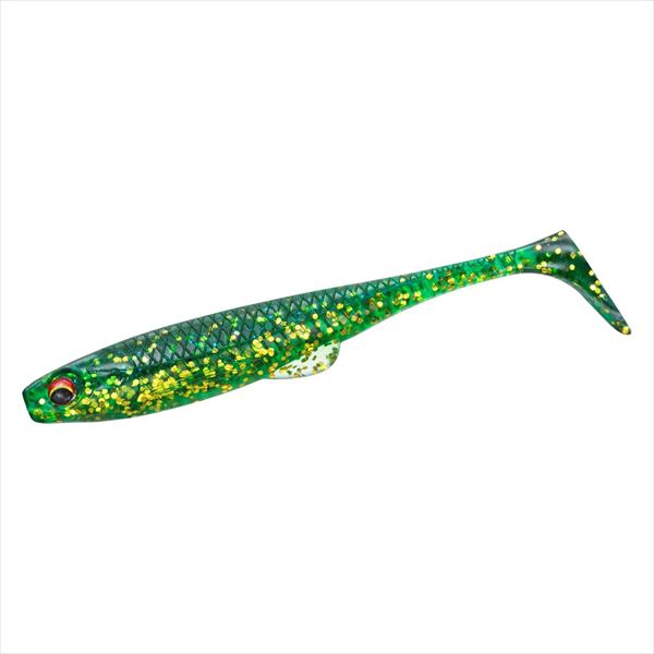 Daiwa Worm FJ Duckfin Shad 4.2inch Green Gold