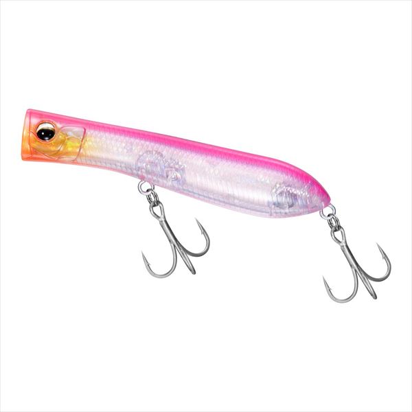 Daiwa Seabass Lure Salty Pop Silver Wolf Custom Pink Back Clear