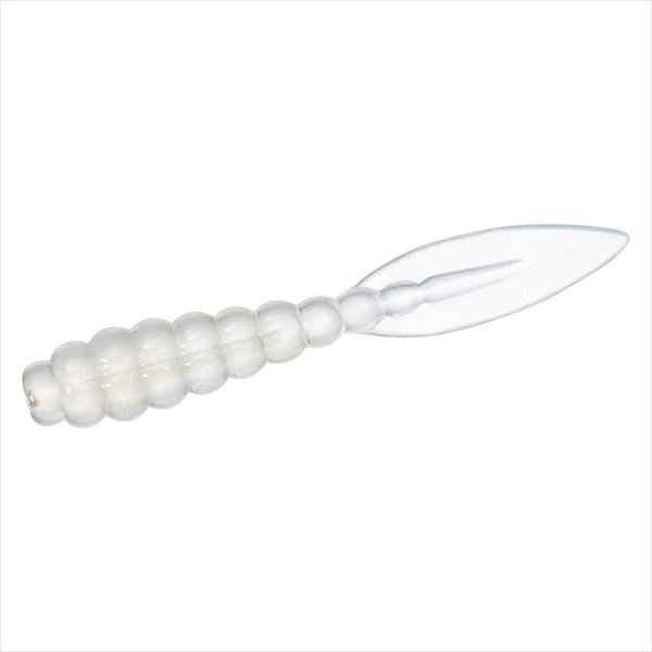 Daiwa Worm Gekkabijin Bibi Beam 1.5inch Glow Dot UV Green