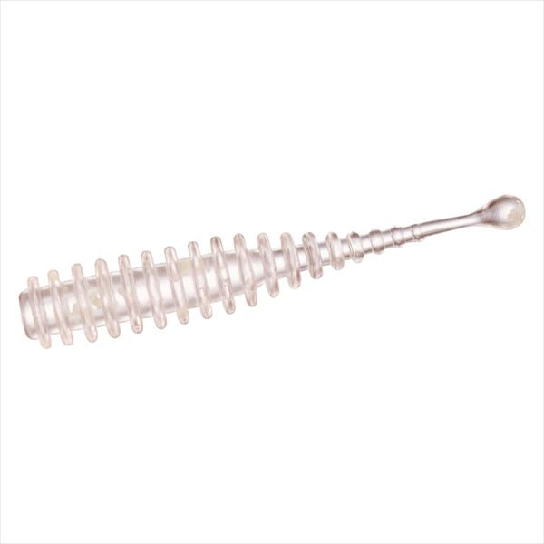 Daiwa Aji Hunter Worm Ring 1.5inch Light Pink Dot Glow