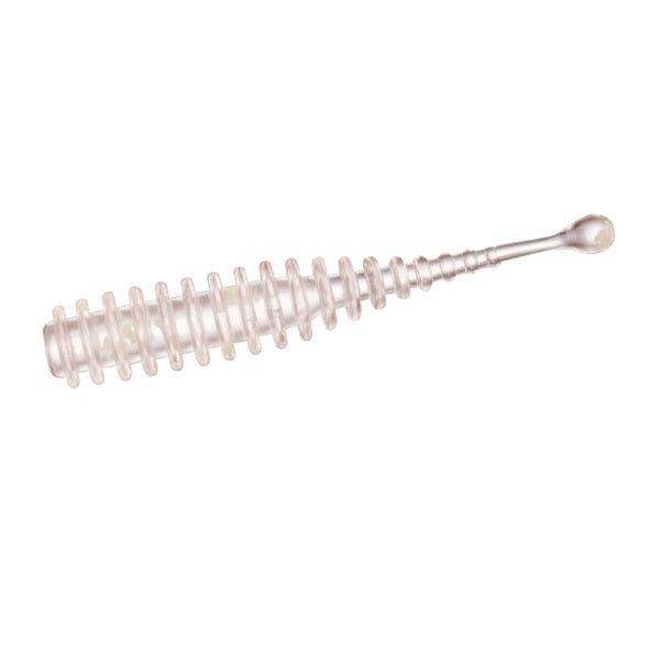 Daiwa Aji Hunter Worm Ring 2.0inch Light Pink Dot Glow