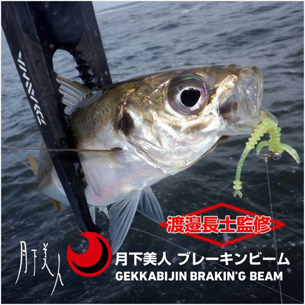 Daiwa Worm Gekkabijin Brakin'g Beam 1.3inch Sesame Brown
