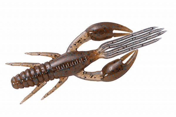 O.S.P Worm DoLive Craw 2inch W027 Dark Cinnamon Blue & Pepper