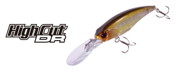 O.S.P Bass Lure High Cut DR-SP H04 Black Gold Orange Berry