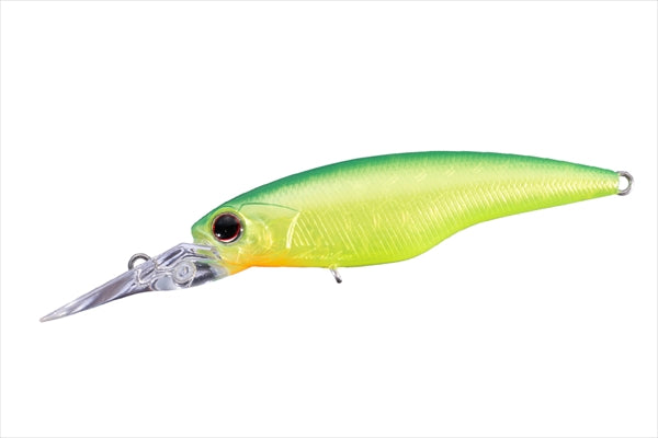O.S.P Bass Lure High Cut F MB35 Lime Chart Back