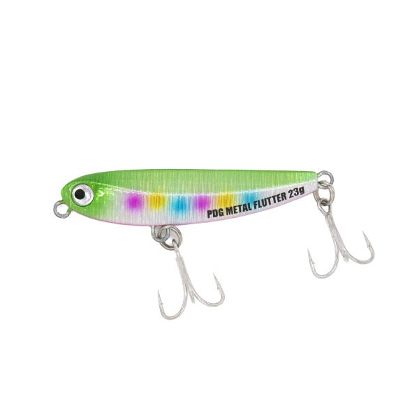 Pozi Drive Garage Metal Jig Metal Flutter 23g #07 Green Pink Candy