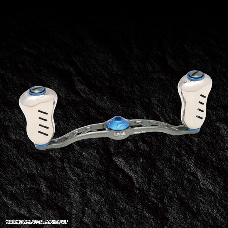 Livre CLANK Feather 110 for Shimano Left-handed (Gunmetal P+Blue G)