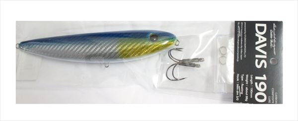 Studio Composite Seabass Lure Davis 190 Blue Back Carbon