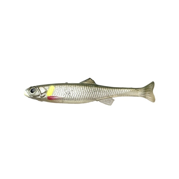 Imakatsu Worm Huddle Swimmer Elastomer 2inch #S-228 Half Skeleton Green Ayu