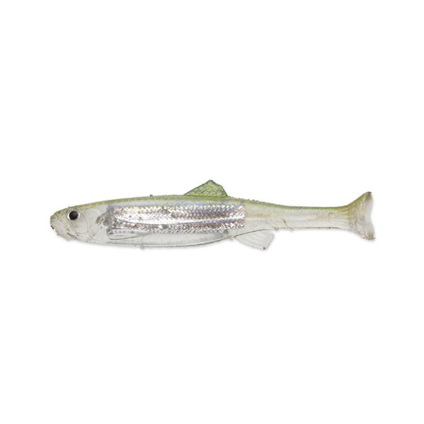 Imakatsu Worm Huddle Fat Fly elastomer 2.8inch Flush Plate Real Color #S-20 Smelt