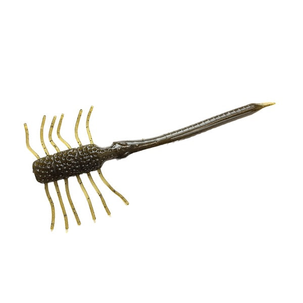 Imakatsu Worm Wriggler 3.5inch #S-248 Imae Green Pumpkin Pepper
